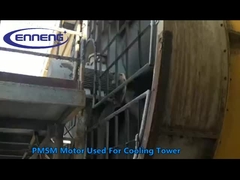 Cooling tower permanent magnet motor